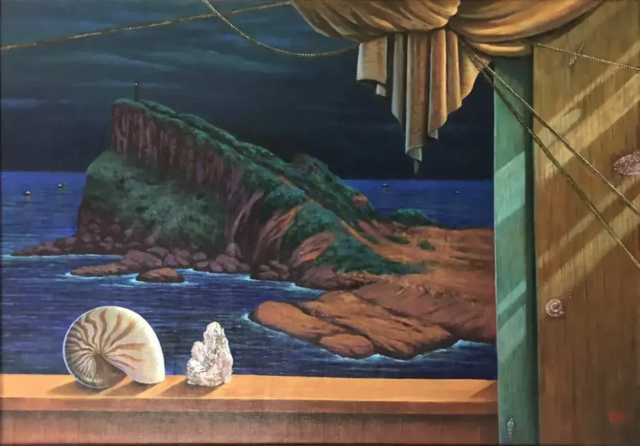 午夜野柳的遐思