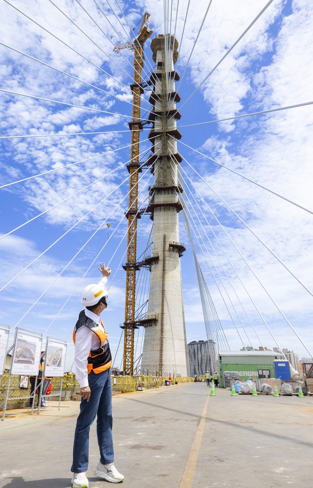 淡江大橋施工勘查